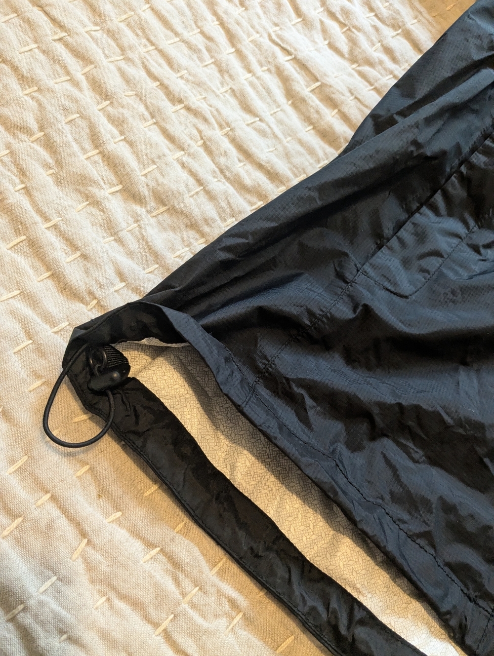 Waterproof Shell Zipper Armpits, Adjustable Bottom & Cuffs, Hood Rolls To Collar - Picture 7 of 15